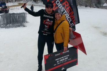 A Spartan Race akadályfutó sorozat első téli magyar dobogósa - interjú Gyurcsó Andreával